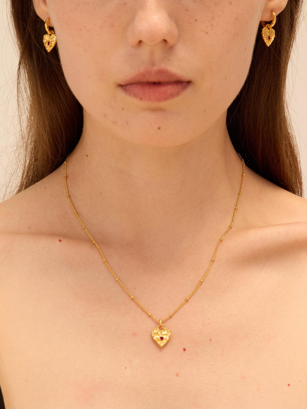 The Red Heart Necklace