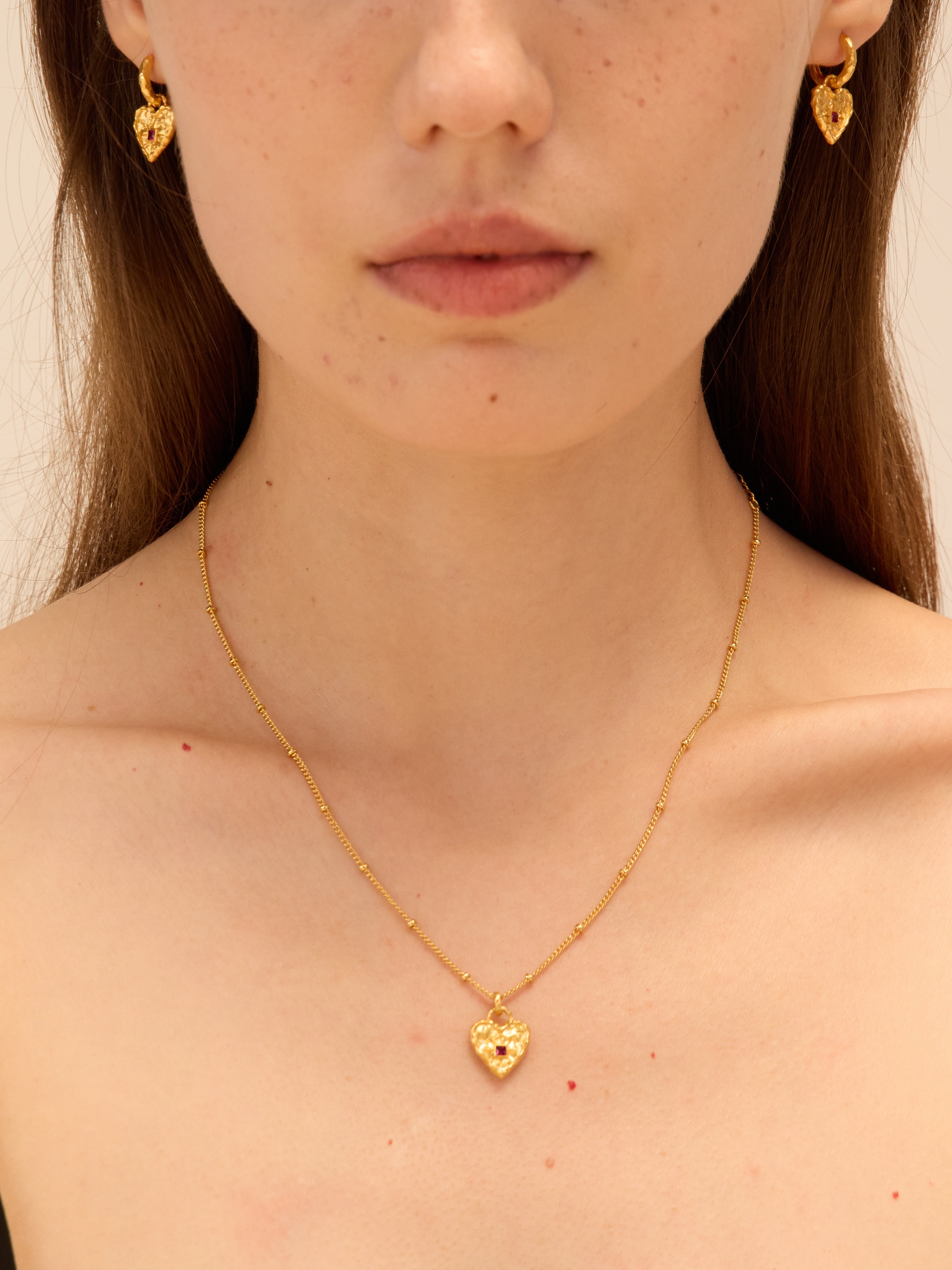 The Red Heart Necklace