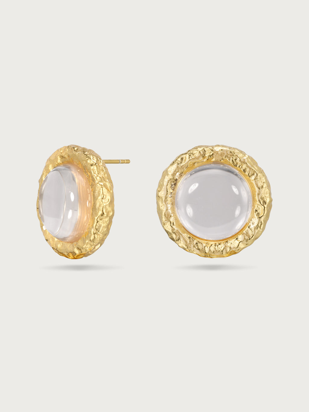 The Halo Round Earrings