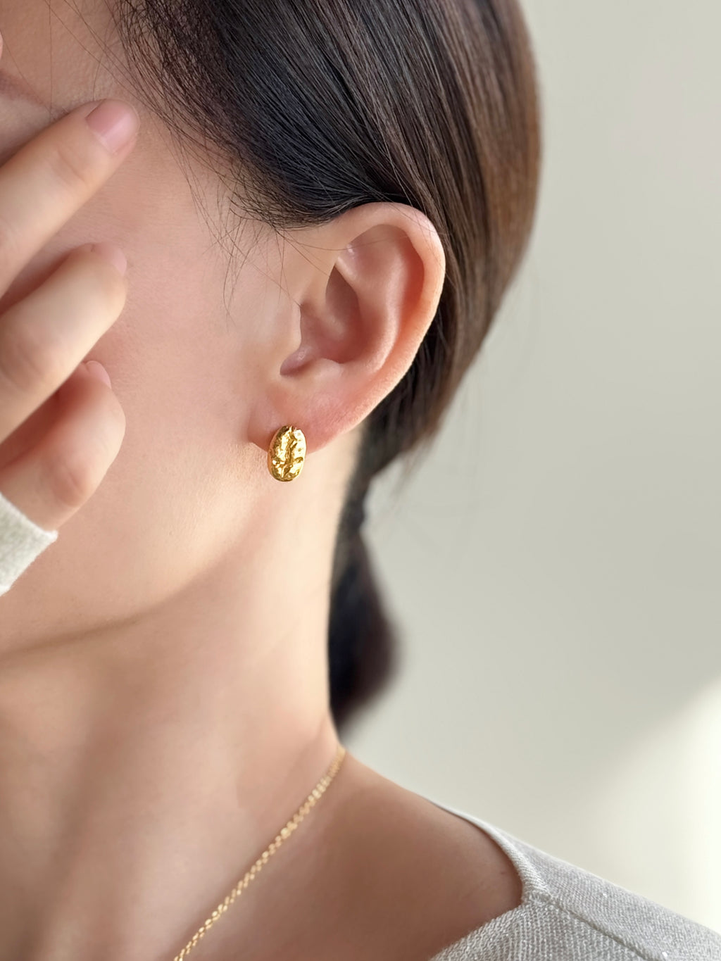 The Coffee Bean Earrings